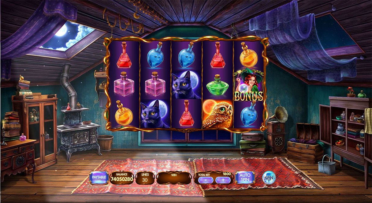 Myrtle The Witch Slot Gameplay