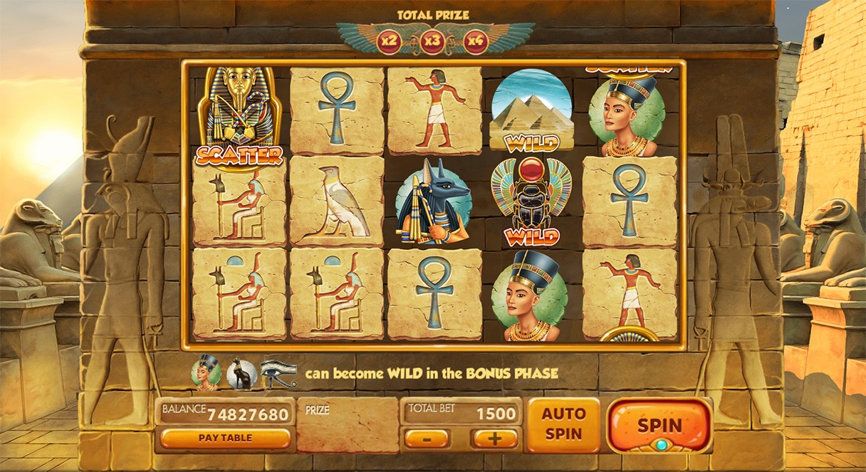 Mysteries of Egypt Slot Gameplay