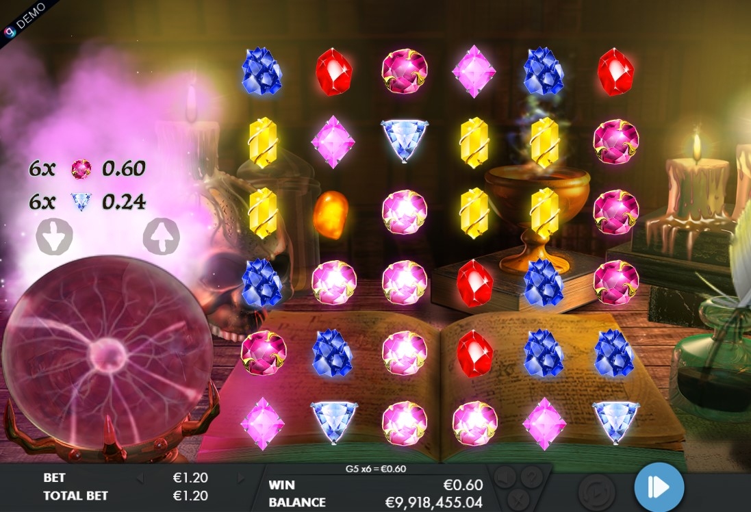 Mysterious Gems Slot Gameplay