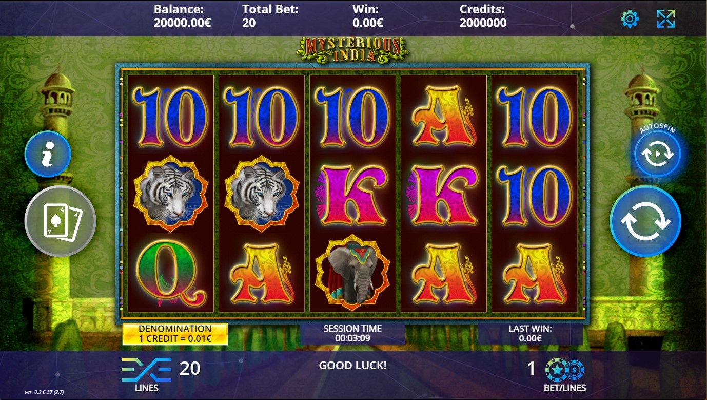 Mysterious India Slot Gameplay