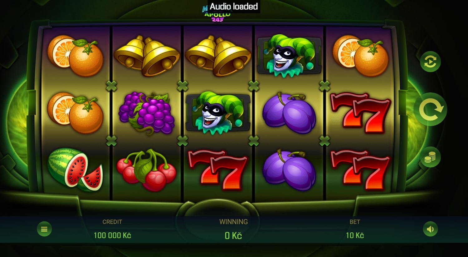 Mystery Apollo 243 Slot Gameplay