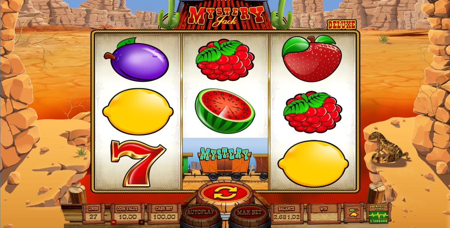 Mystery Jack Deluxe Slot Gameplay