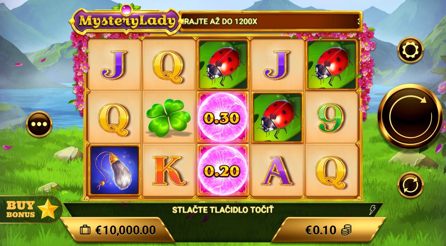 Mystery Lady Slot Gameplay