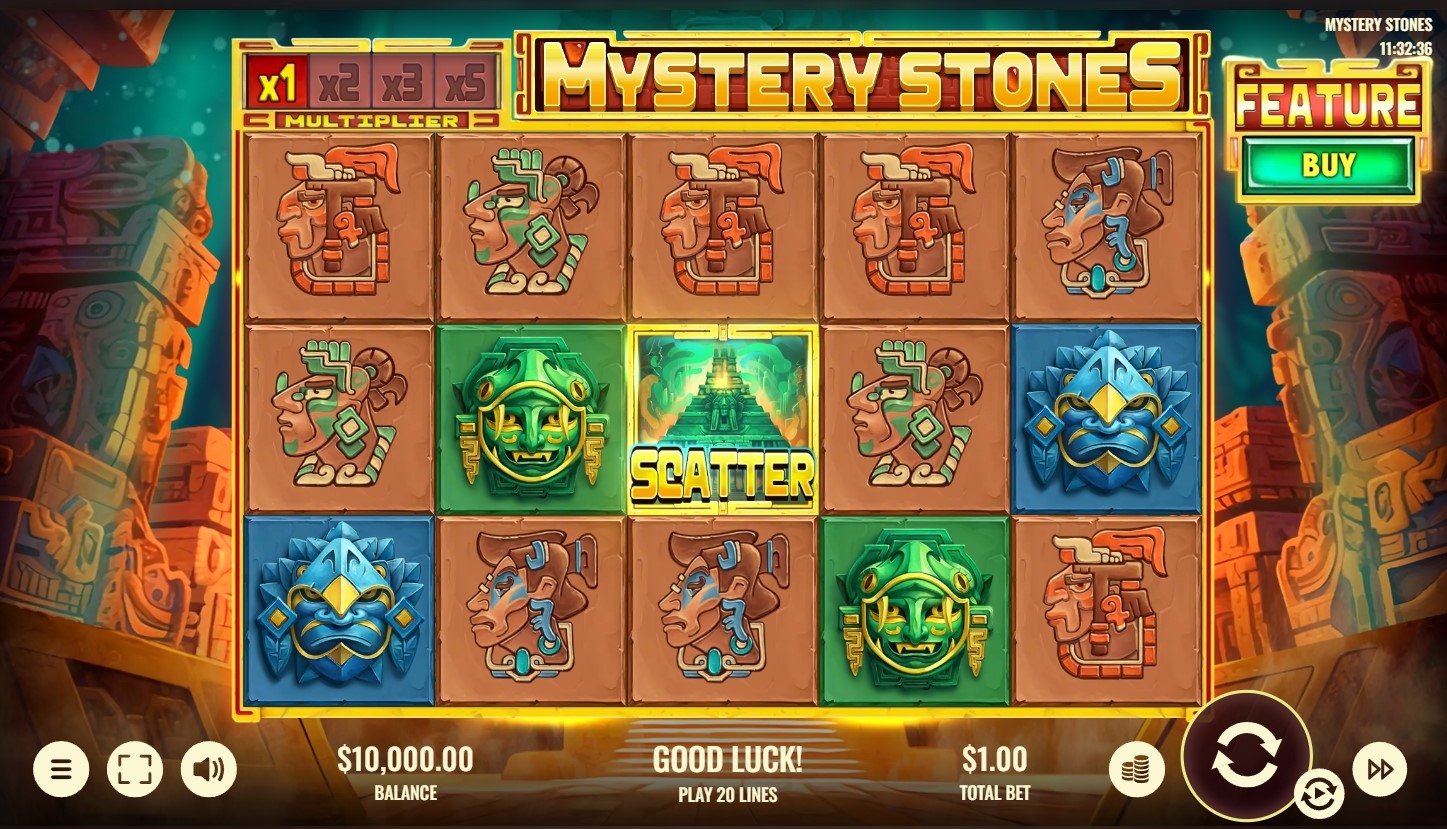 Mystery Stones Slot Gameplay