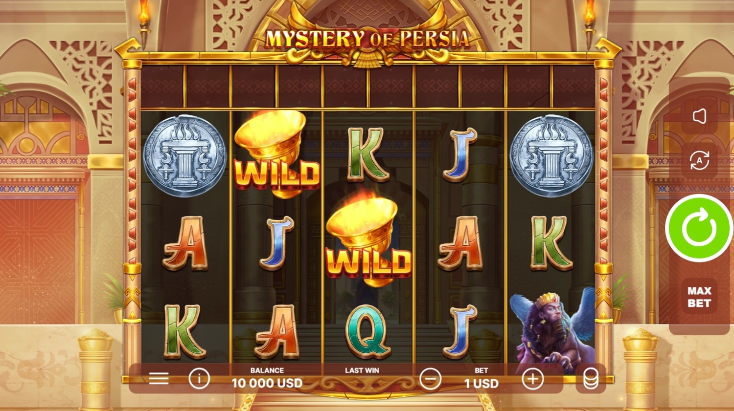 Mystery of Persia Slot Gameplay