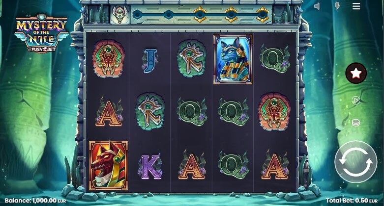 Mystery of the Nile Slot Gameplay