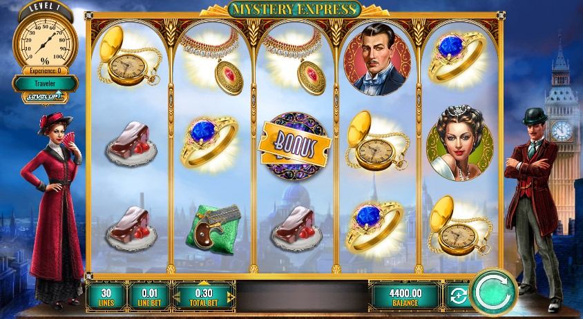 Mystery Express Slot Gameplay