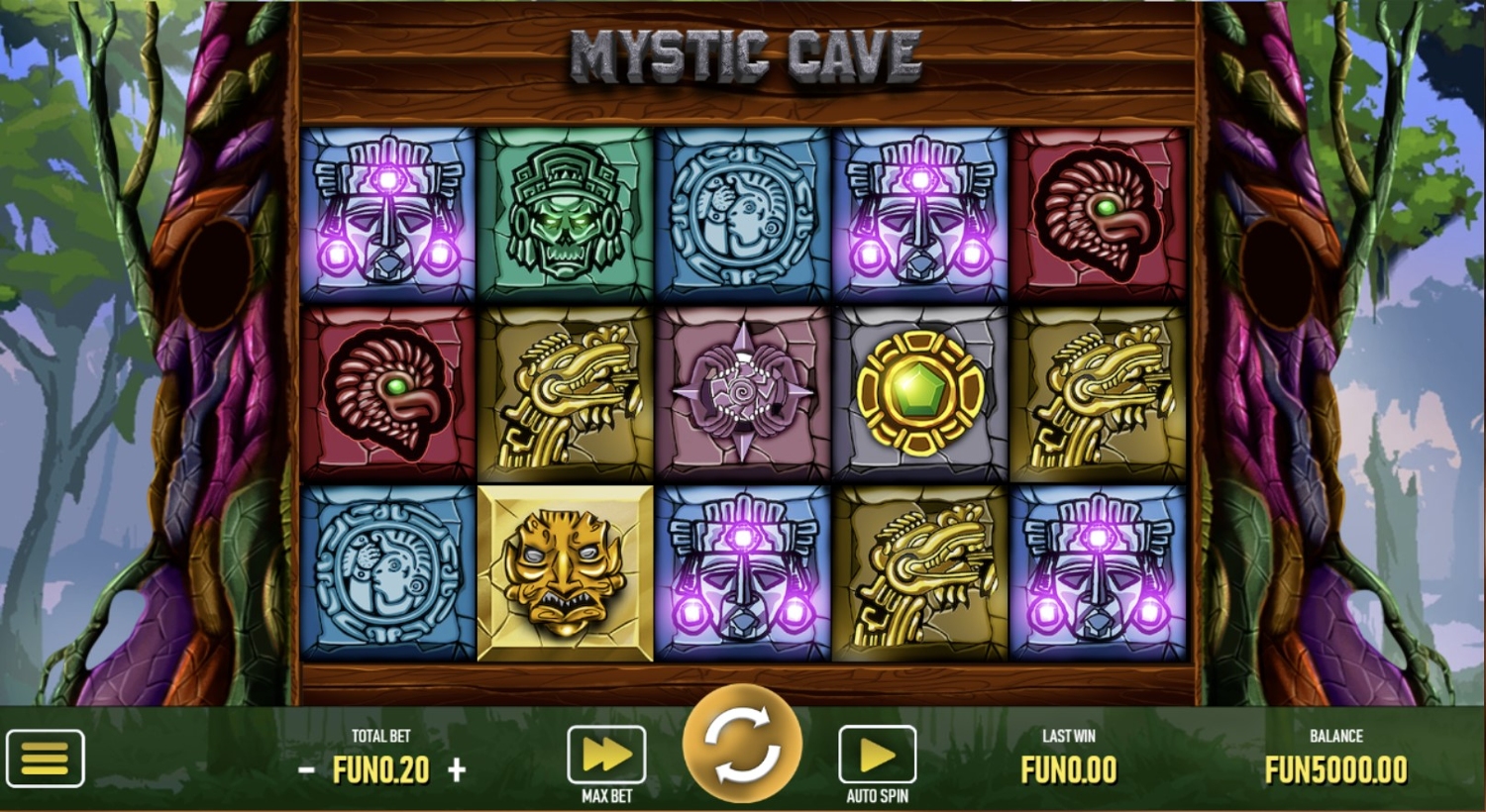 Mystic Cave Slot Gameplay
