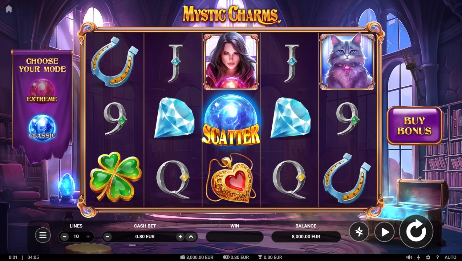 Mystic Charms Slot Gameplay