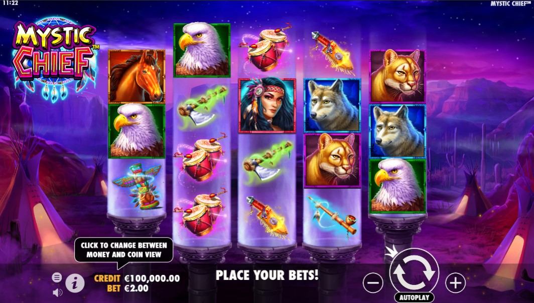 Mystic Chief Slot Gameplay
