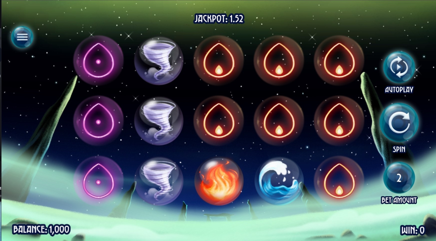 Mystic Elements Slot Gameplay