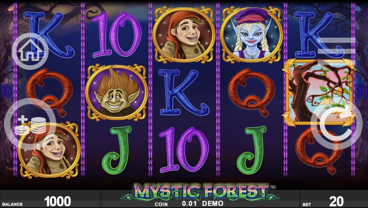 Mystic Forest Slot Gameplay