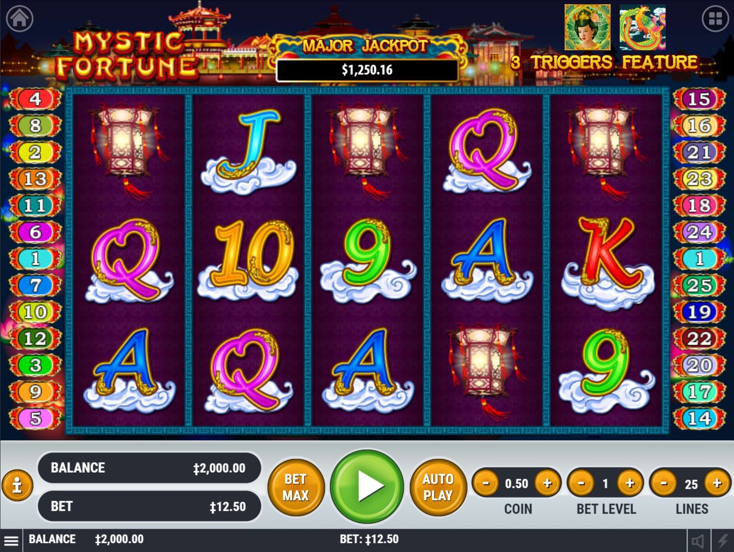Mystic Fortune Slot Gameplay