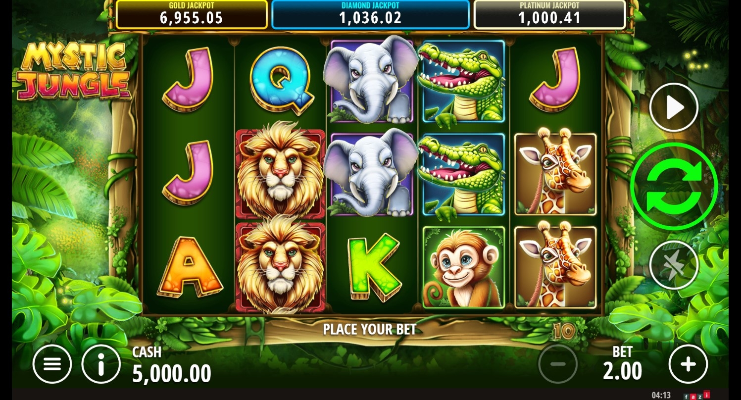 Mystic Jungle (Fazi) Slot Gameplay
