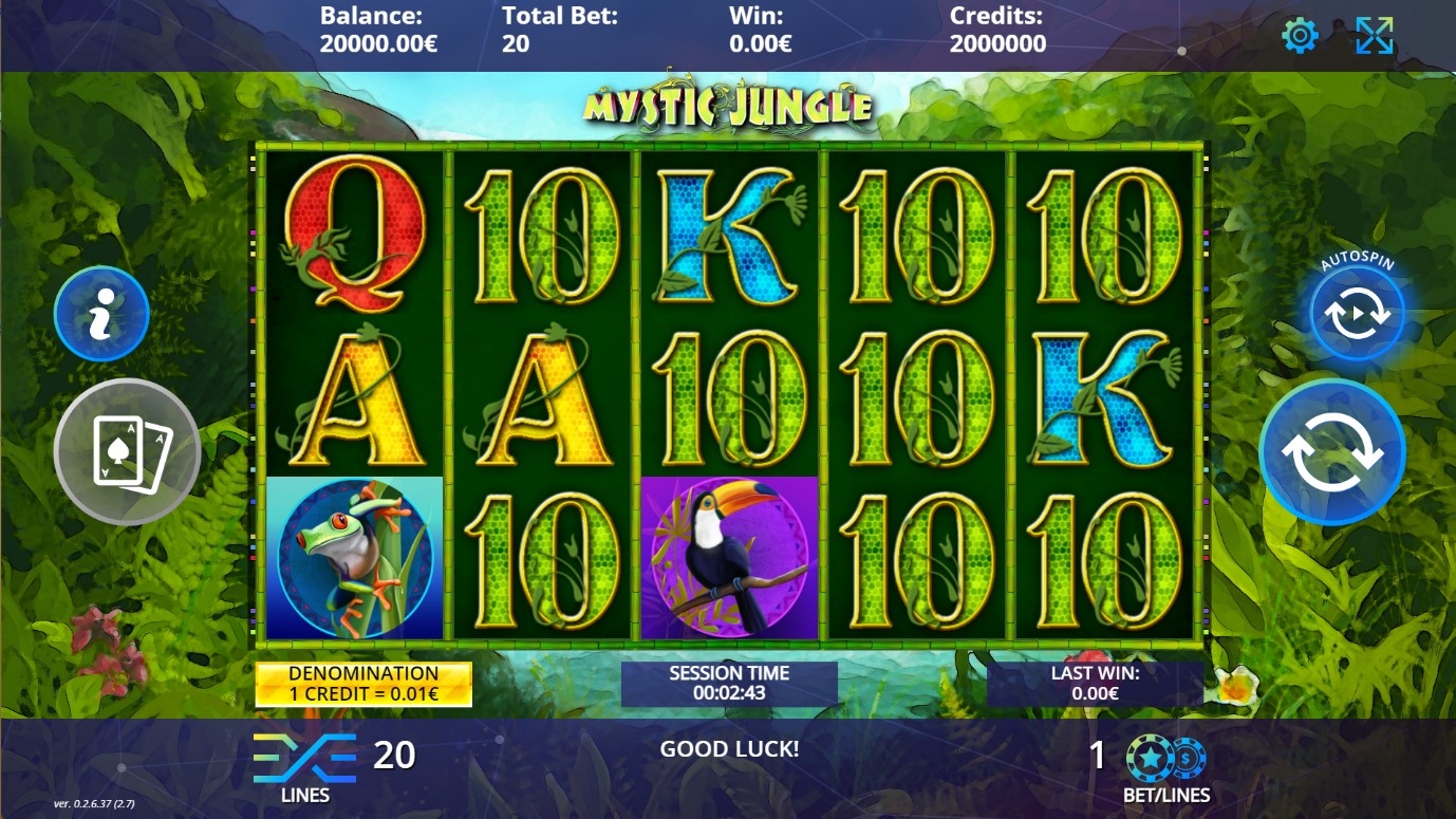 Mystic Jungle Slot Gameplay