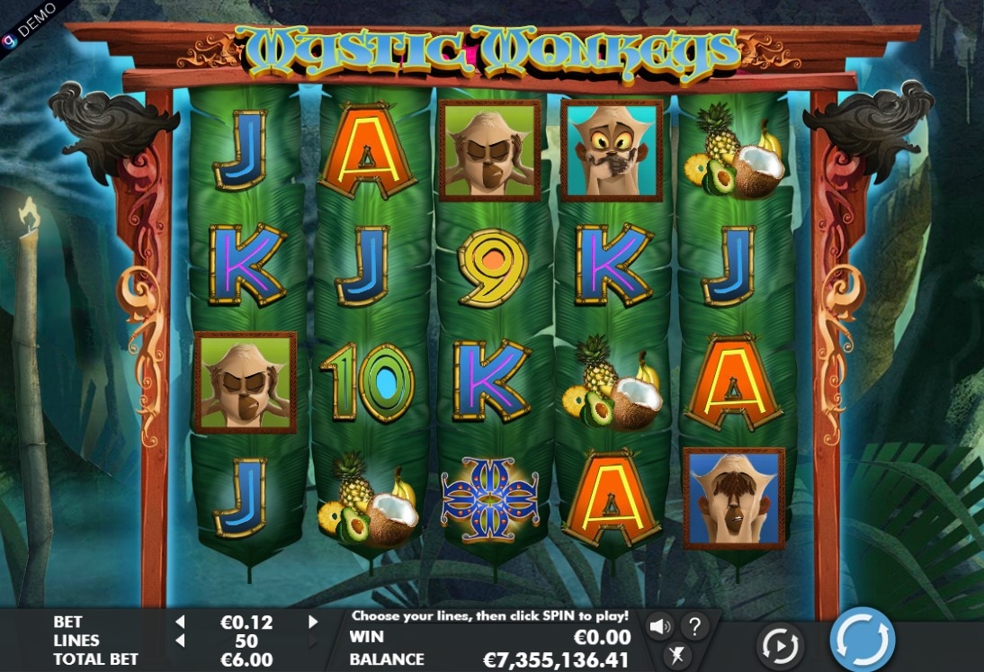 Mystic Monkeys Slot Gameplay