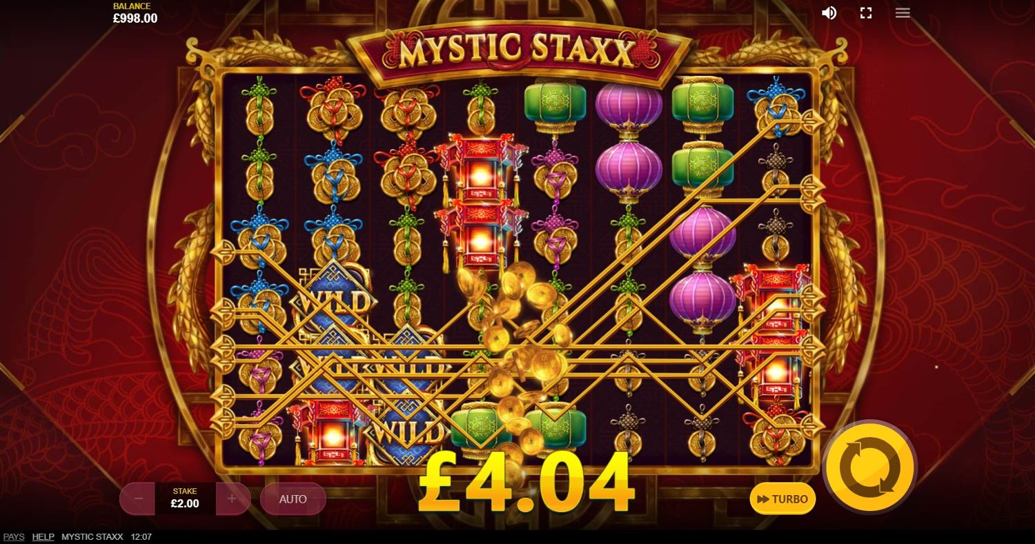 Mystic Staxx Slot Gameplay