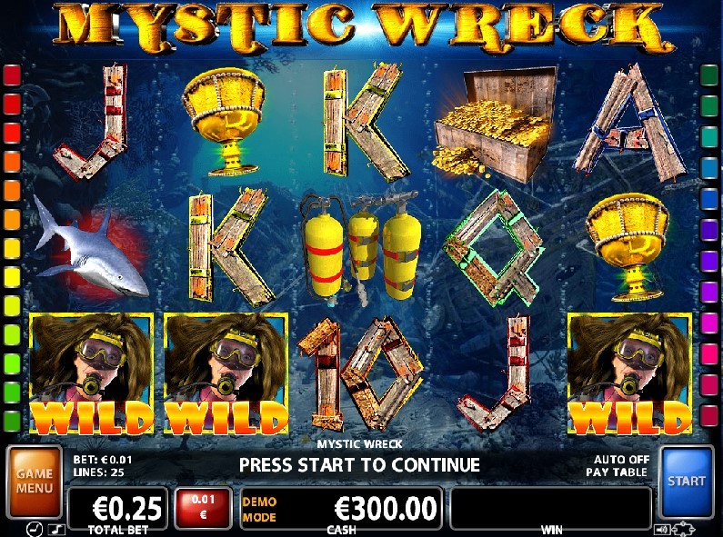 Mystic Wreck Slot Gameplay