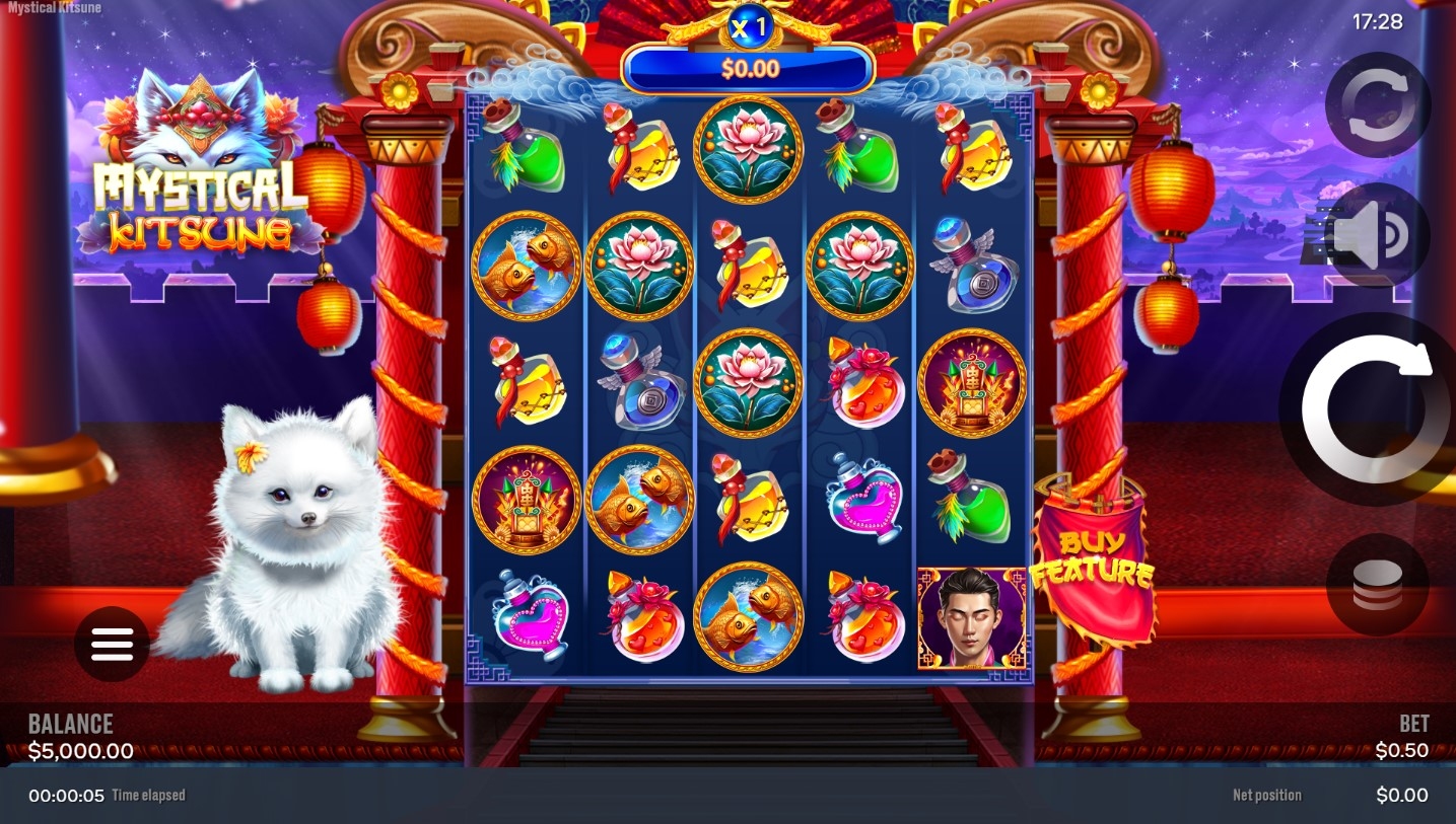 Mystical Kitsune Slot Gameplay