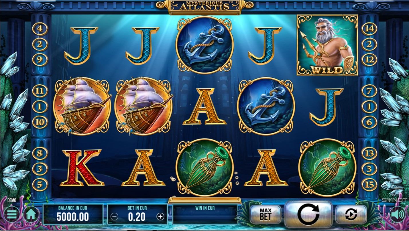 Mystrious Atlantis Slot Gameplay