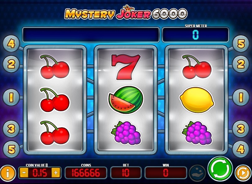Mystery Joker 6000 Slot Gameplay