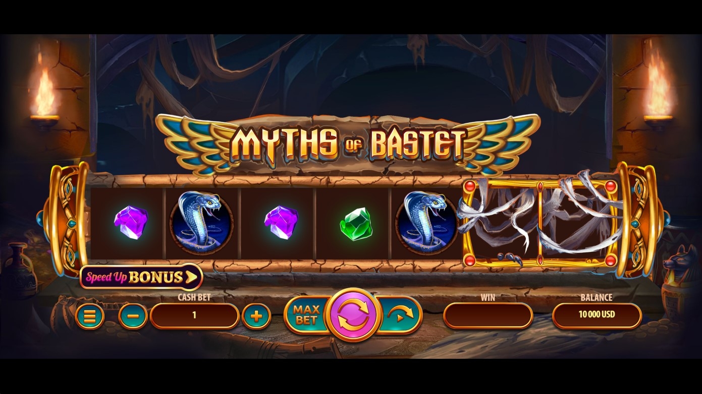 Myths of Bastet Slot Gameplay