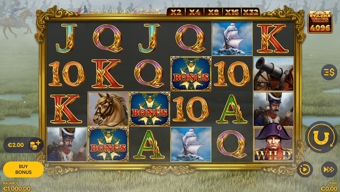 Napoleon 2 Slot Gameplay