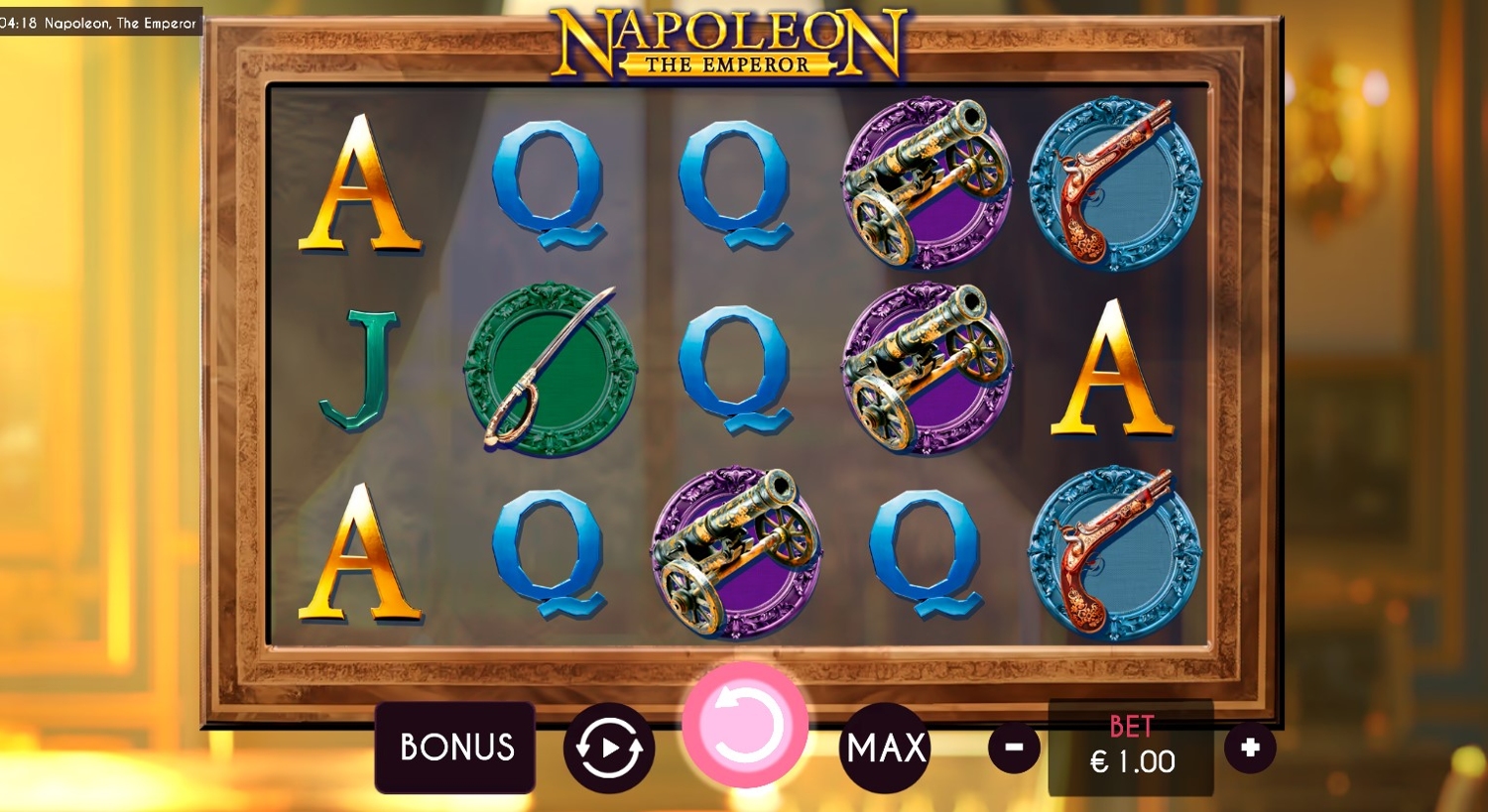 Napoleon: The Emperor Slot Gameplay