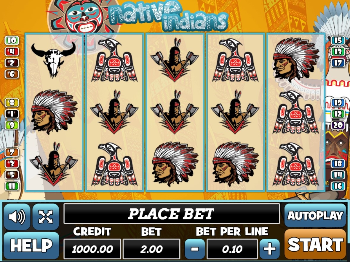 Native Indians Slot Gameplay