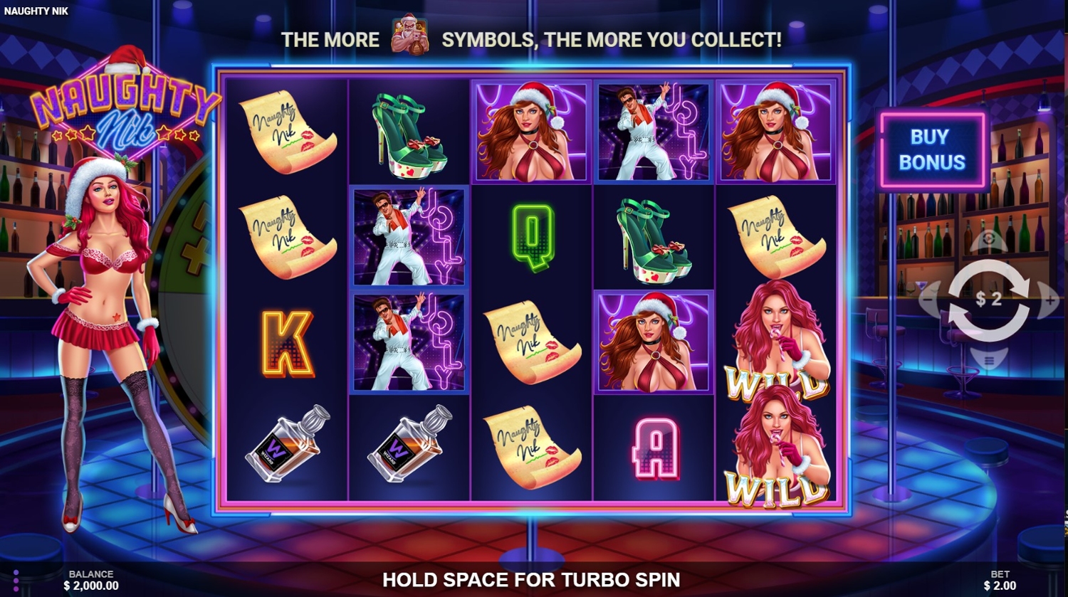 Naughty Nik Slot Gameplay