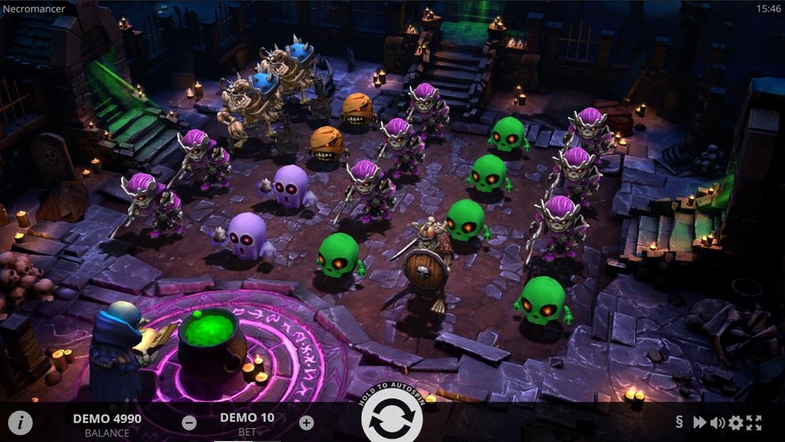 Necromancer Slot Gameplay