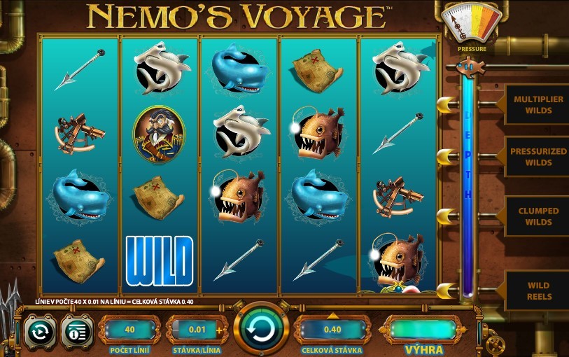 Nemo's Voyage Slot Gameplay