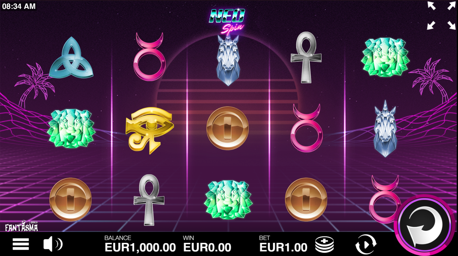 Neo Spin Slot Gameplay