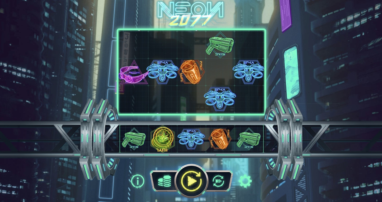 Neon 2077 Slot Gameplay