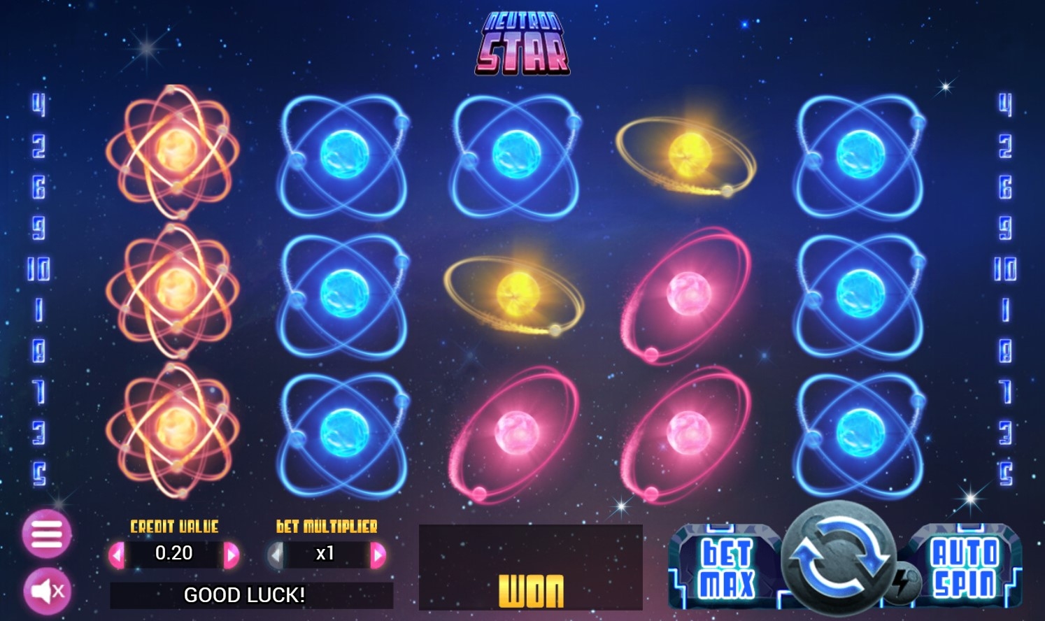 Neutron Star Slot Gameplay