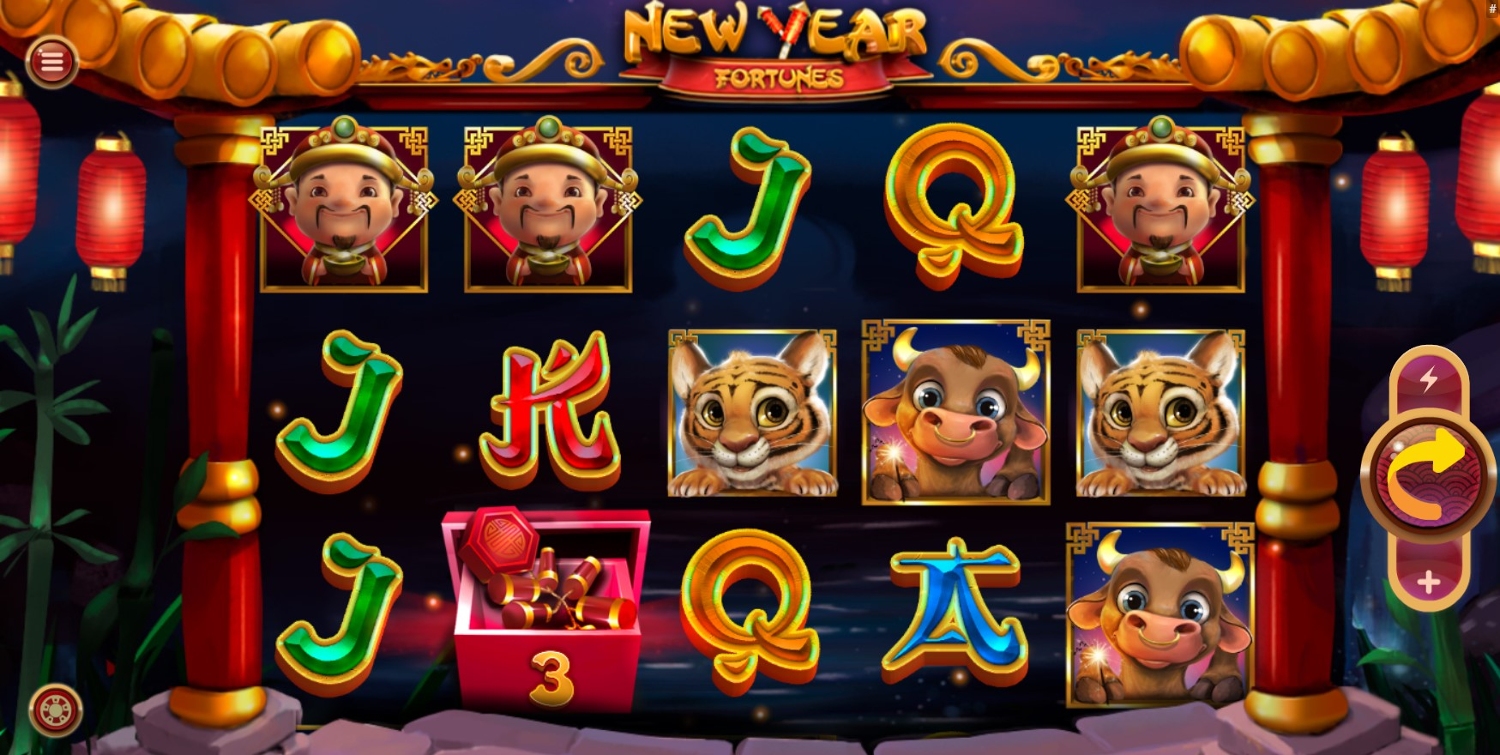 New Year Fortunes Slot Gameplay