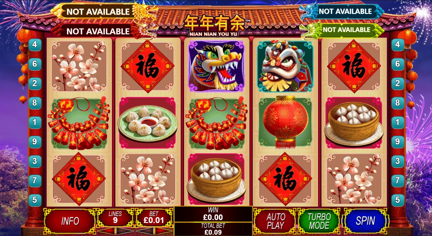 Nian Nian You Yu Slot Gameplay