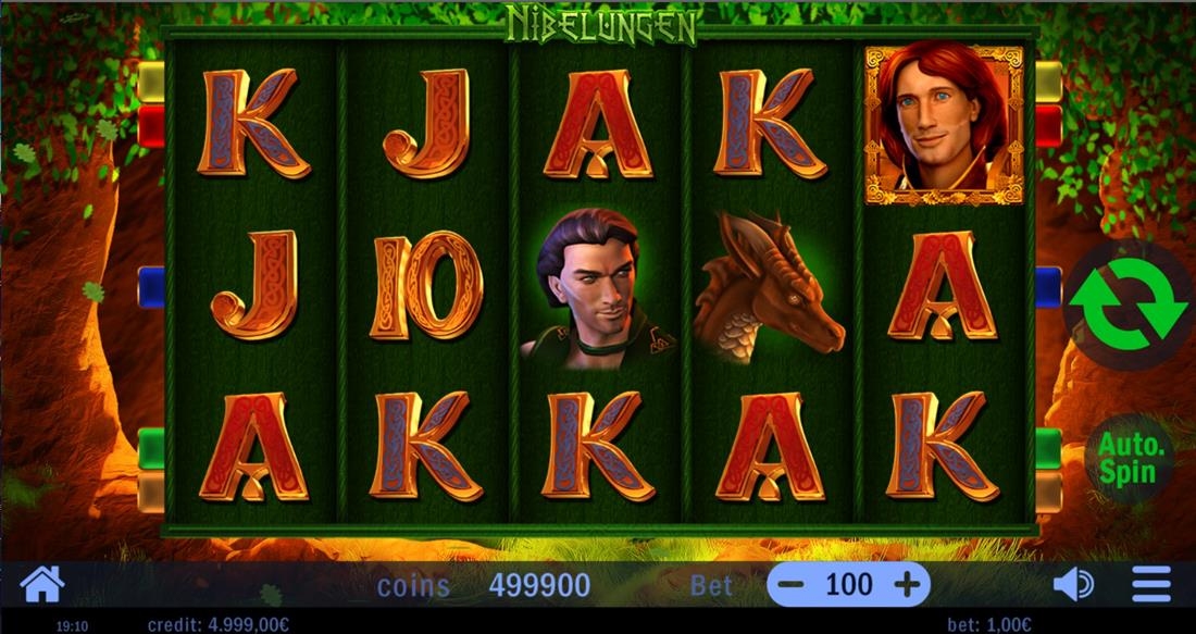 Nibelungen Slot Gameplay