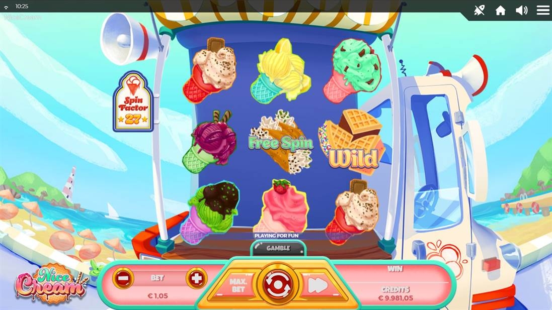 Nice Cream Slot Gameplay