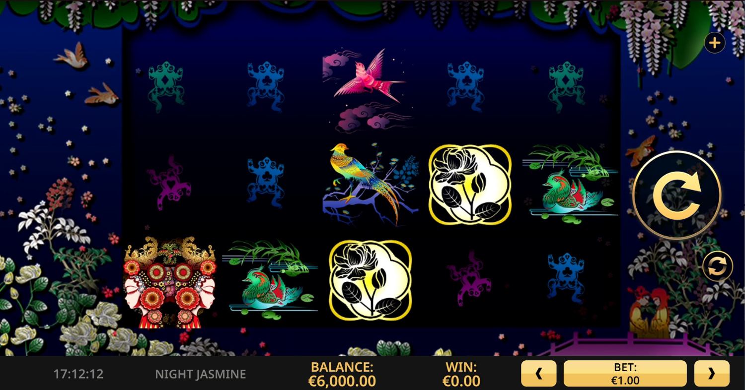 Night Jasmine Slot Gameplay