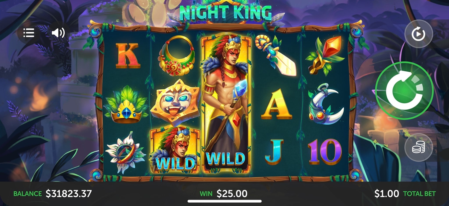 Night King Slot Gameplay