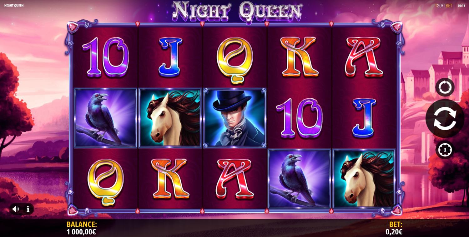 Night Queen Slot Gameplay