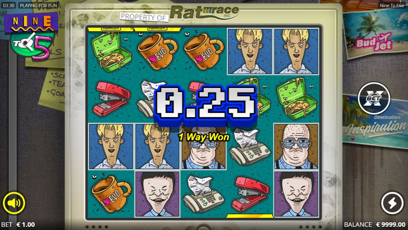 Nine To Five Slot Gameplay