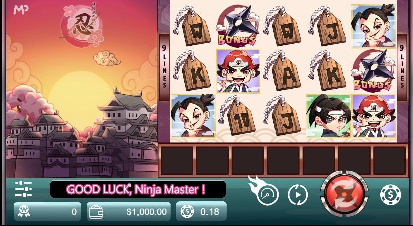 Ninja Master Slot Gameplay