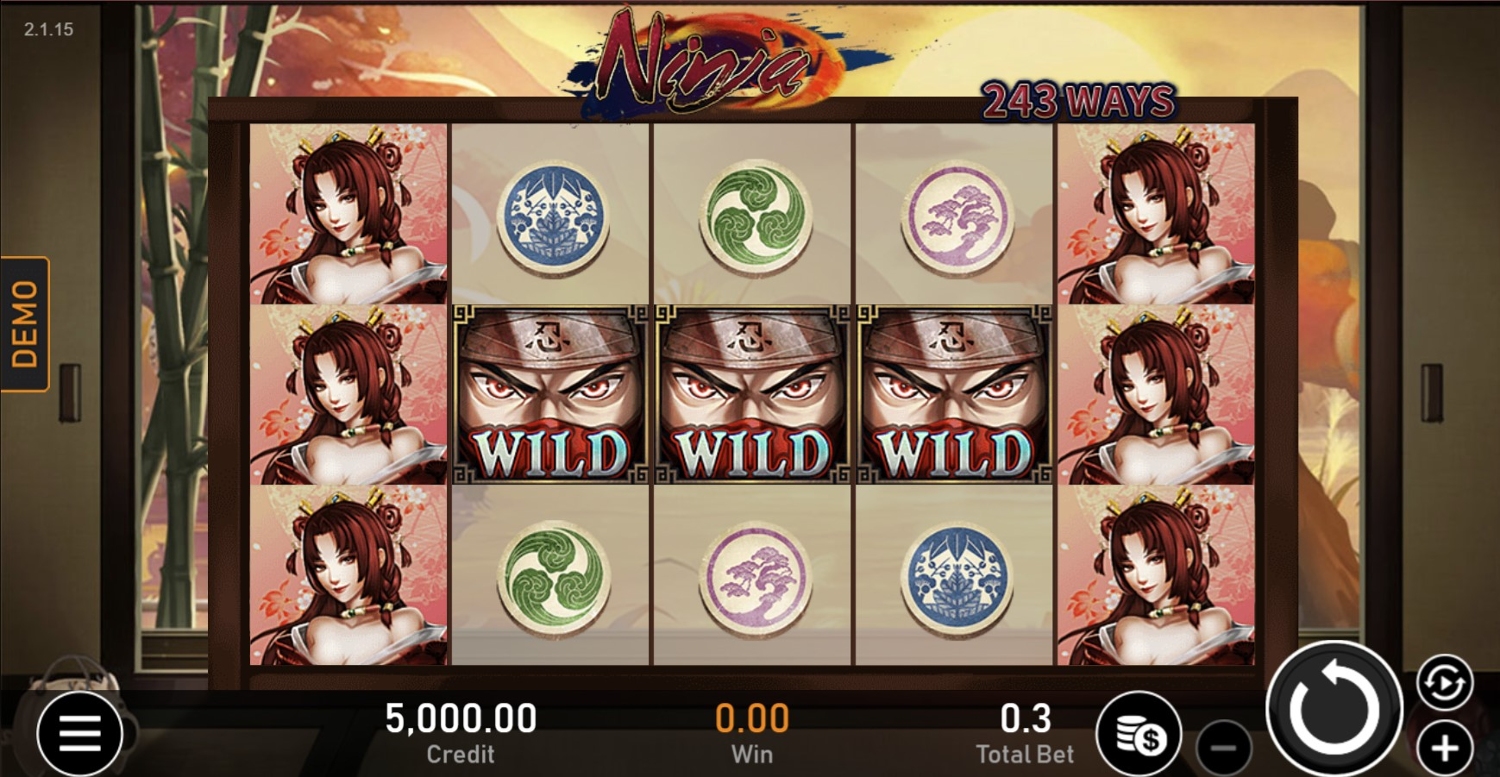Ninja Slot Gameplay
