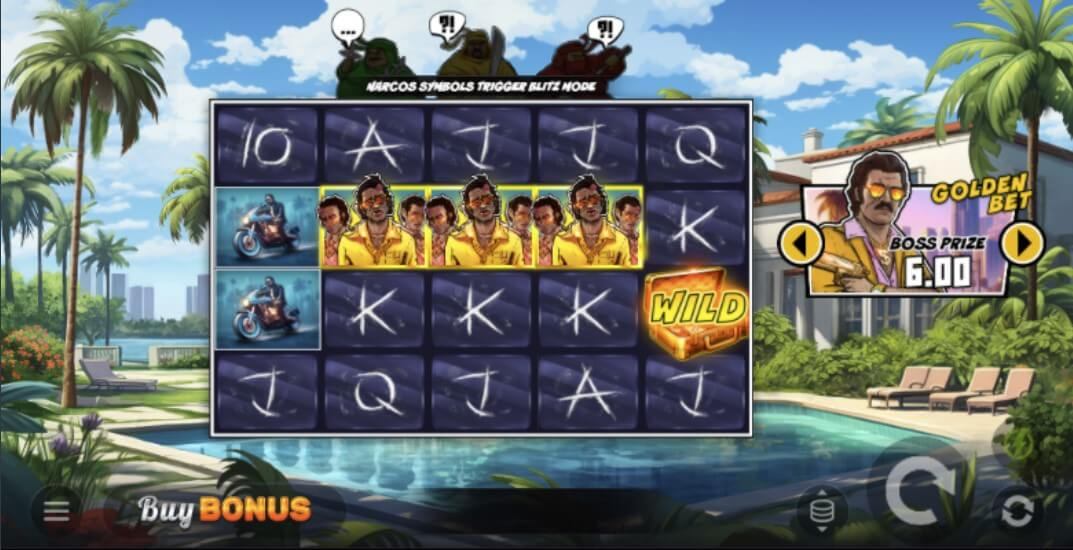 Ninjaz vs Narcos Slot Gameplay