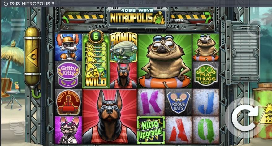 Nitropolis 3 Slot Gameplay