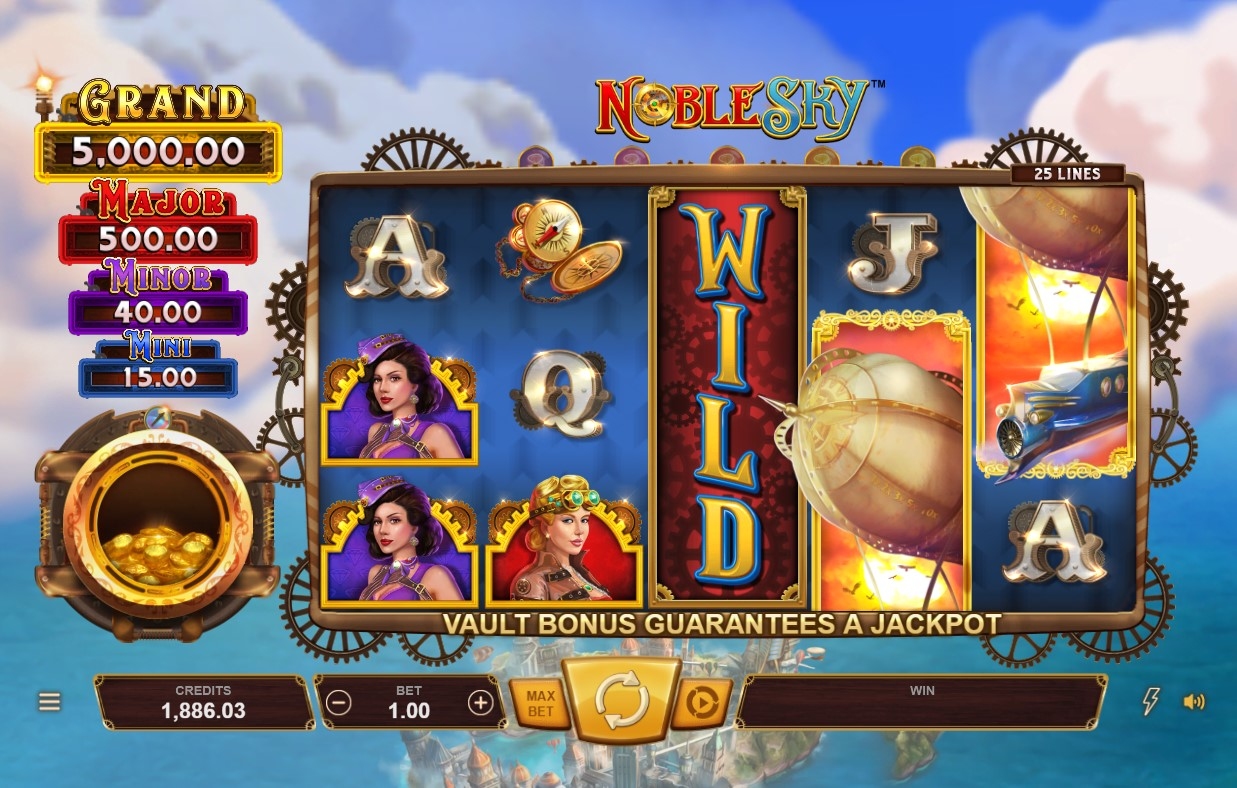 Noble Sky Slot Gameplay
