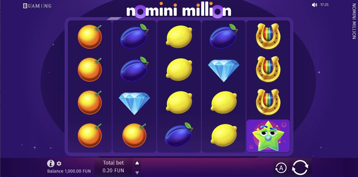 Nomini Million Slot Gameplay