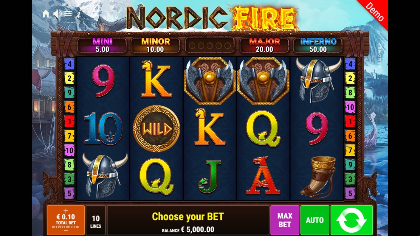 Nordic Fire Slot Gameplay